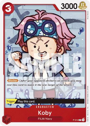 Koby (Reprint) (P-014) - Premium Booster -The Best-