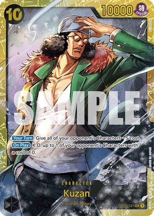 Kuzan (OP02-121) (Reprint) (OP02-121) - Premium Booster -The Best-