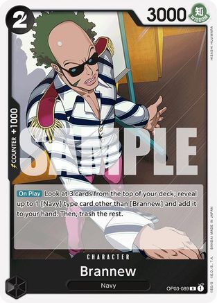 Brannew (Reprint) (OP03-089) - Premium Booster -The Best-