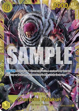 Charlotte Katakuri (Reprint) (OP03-123) - Premium Booster -The Best-