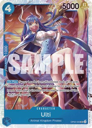 Ulti (Reprint) (OP05-043) - Premium Booster -The Best-