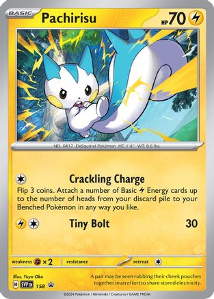 Pachirisu - 158 158 - [SV Scarlet & Violet Promo Cards] Holofoil