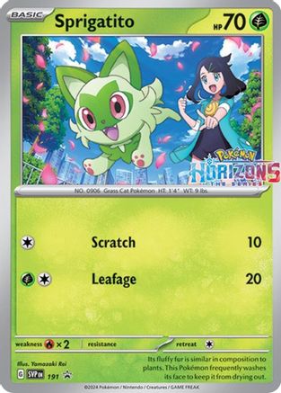 Sprigatito 191 - [SV Scarlet & Violet Promo Cards]