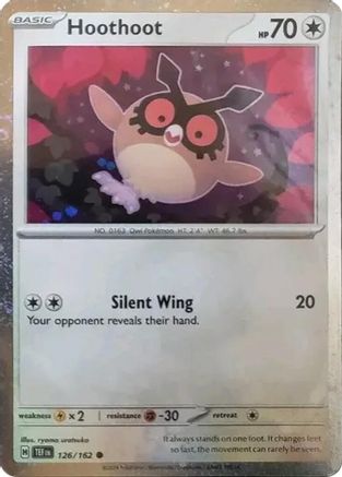 Hoothoot - 126 (Cosmos Holo) 126 - [SV Scarlet & Violet Promo Cards] Holofoil