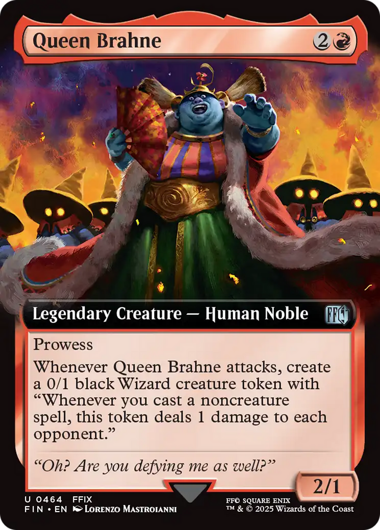Queen Brahne (FIN-464) - [FINAL FANTASY]: (Extended Art)