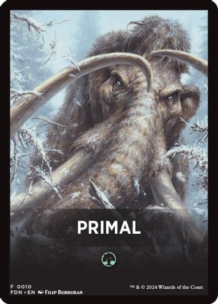 Primal Theme Card (-010) - [Foundations]