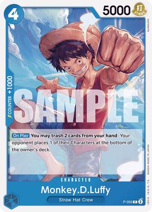 Monkey.D.Luffy (P-055) (Reprint) (P-055) - Premium Booster -The Best-