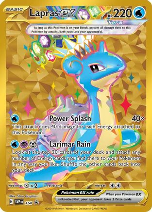 Lapras ex - 164 164 - [SV Scarlet & Violet Promo Cards] Holofoil