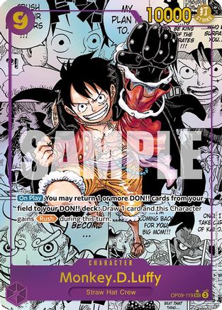 Monkey.D.Luffy (119) (Manga) (OP09-119) - Emperors in the New World