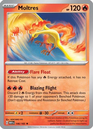 Moltres - 146/165 146 - [Deck Exclusives]