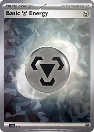 Basic Metal Energy (Cracked Ice Holo) 16 - [SV07 Stellar Crown] Holofoil
