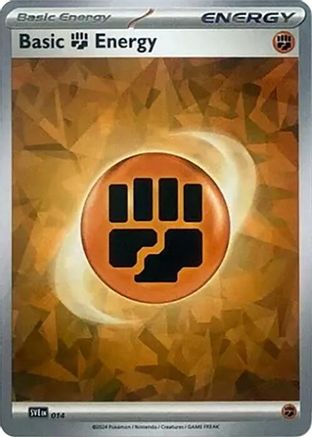 Basic Fighting Energy (Cracked Ice Holo) 14 - [SV07 Stellar Crown] Holofoil