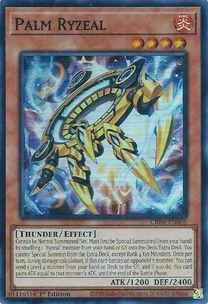 Palm Ryzeal (SR) (CRBR-EN005) - Crossover Breakers 1st Edition