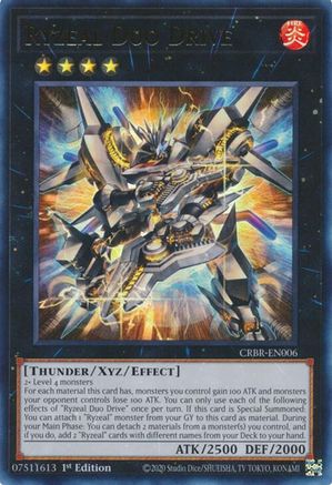 Ryzeal Duo Drive (CRBR-EN006) - Crossover Breakers 1st Edition