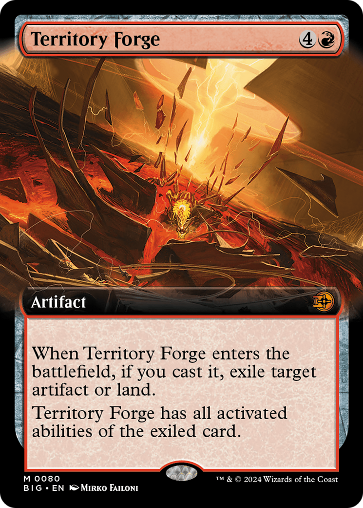 Territory Forge (BIG-080) - [The Big Score]: (Extended Art)