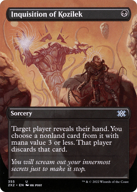 Inquisition of Kozilek (2X2-355) - [Double Masters 2022] (Borderless)
