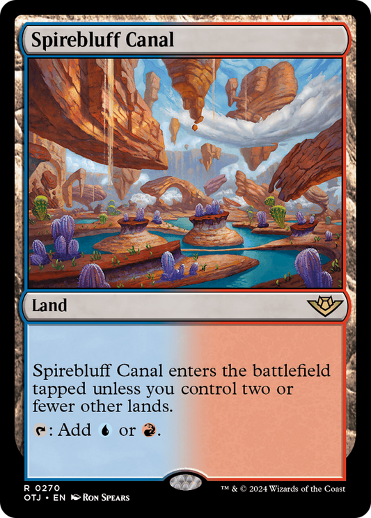 Canal Spirebluff (OTJ-270) - [Hors la loi de Thunder Junction] 