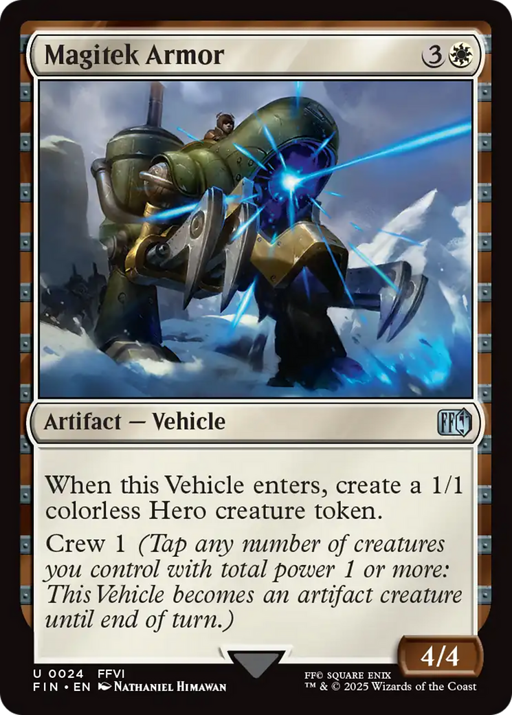 Magitek Armor (FIN-024) - [FINAL FANTASY] Foil