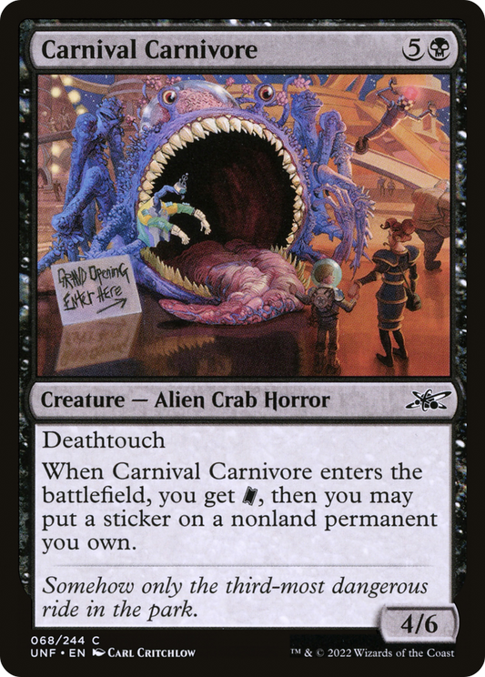 Carnival Carnivore (UNF-068) - [Unfinity]
