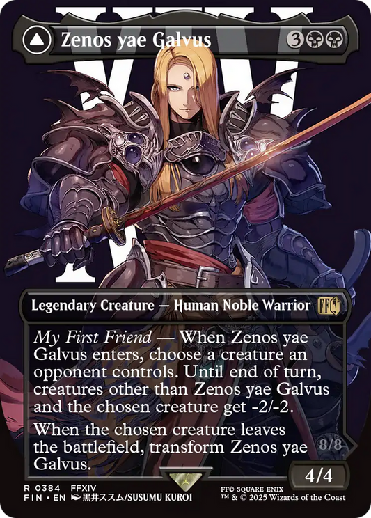 Zenos yae Galvus (Borderless) (FIN-384) - [FINAL FANTASY] (Borderless) Foil