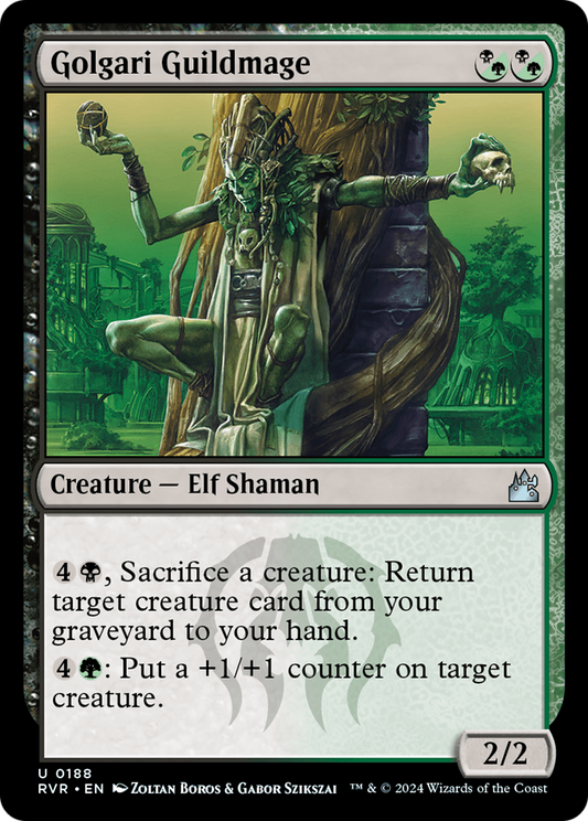 Golgari Guildmage (RVR-188) - [Ravnica Remastered] Foil