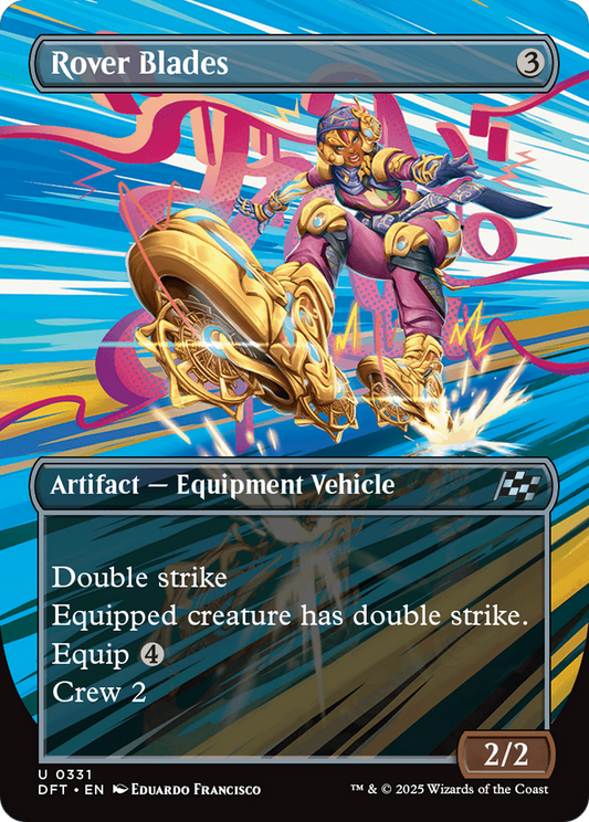 Rover Blades (DFT-331) - [Aetherdrift] (Borderless) Foil