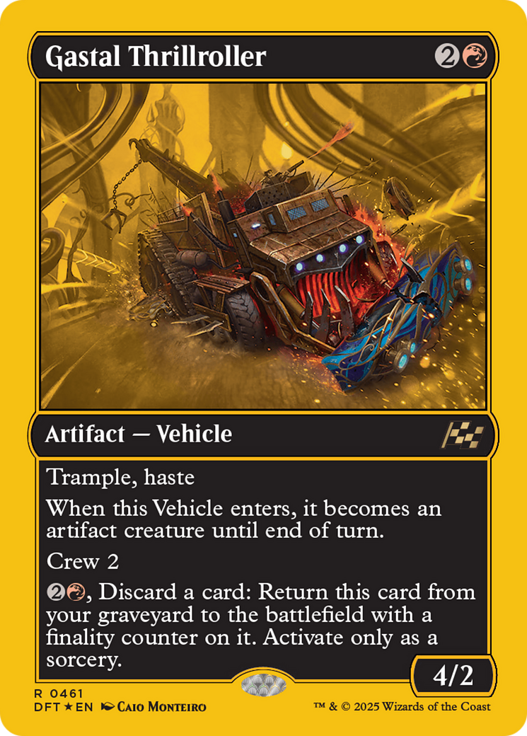 Gastal Thrillroller (DFT-461) - [Aetherdrift] Foil