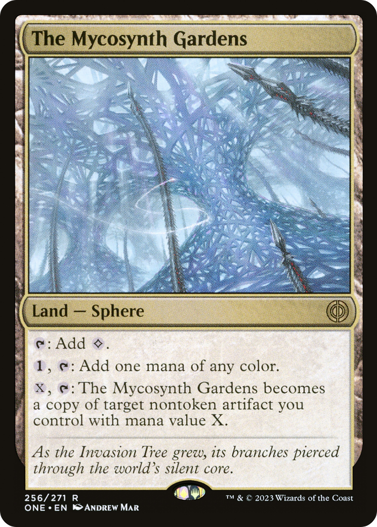 The Mycosynth Gardens (ONE-256) - [Phyrexia: All Will Be One] Foil