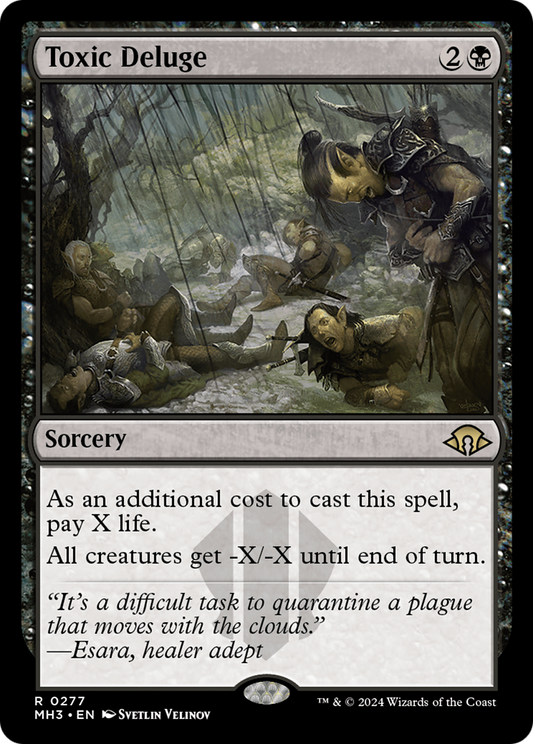 Déluge toxique (MH3-277) - [Modern Horizons 3] Foil