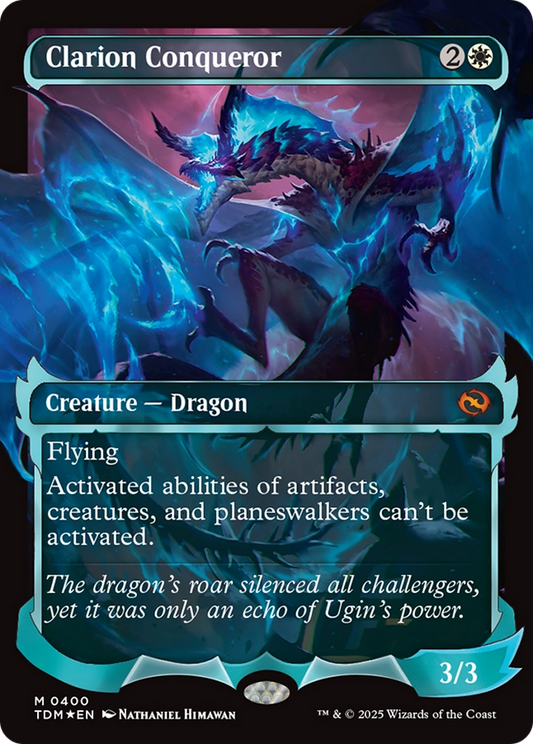 Clarion Conqueror (Showcase) (TDM-400) - [Tarkir: Dragonstorm]: (Showcase) Foil