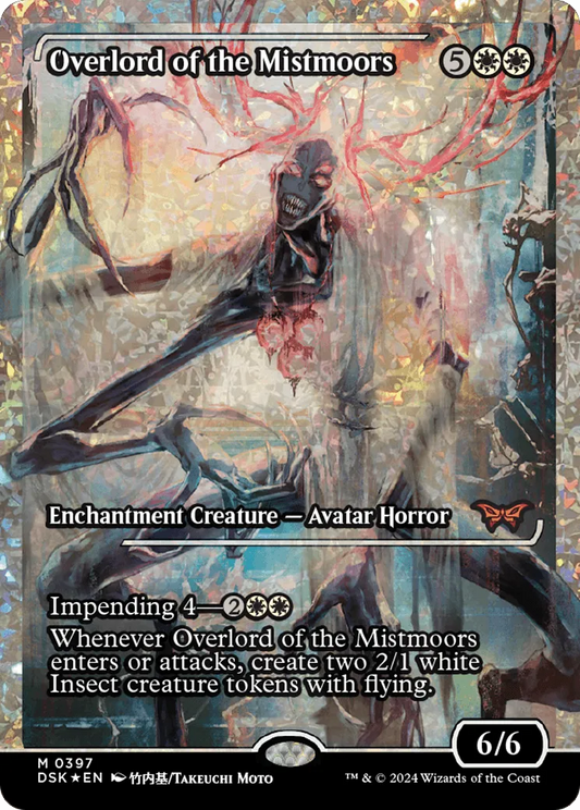 Overlord of the Mistmoors (DSK-397) - [Duskmourn: House of Horror]: (Showcase) Foil