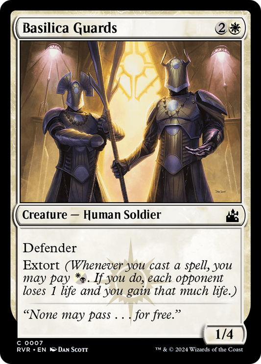 Basilica Guards (RVR-007) - [Ravnica Remastered]
