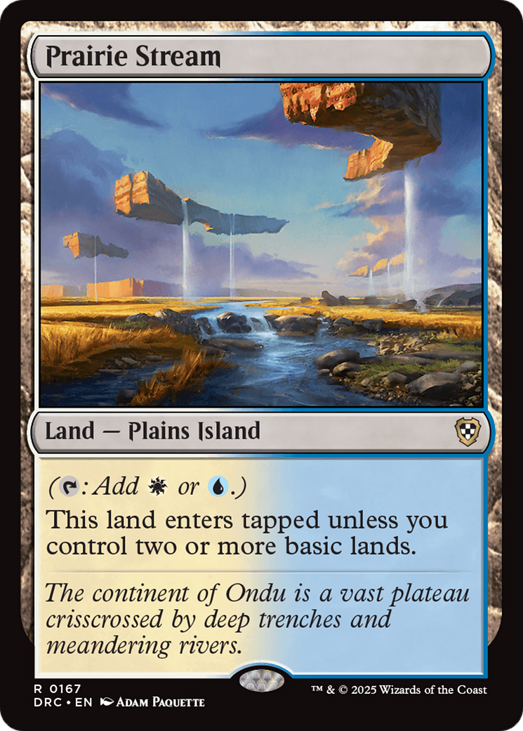 Prairie Stream (DRC-167) - [Commander: Aetherdrift]