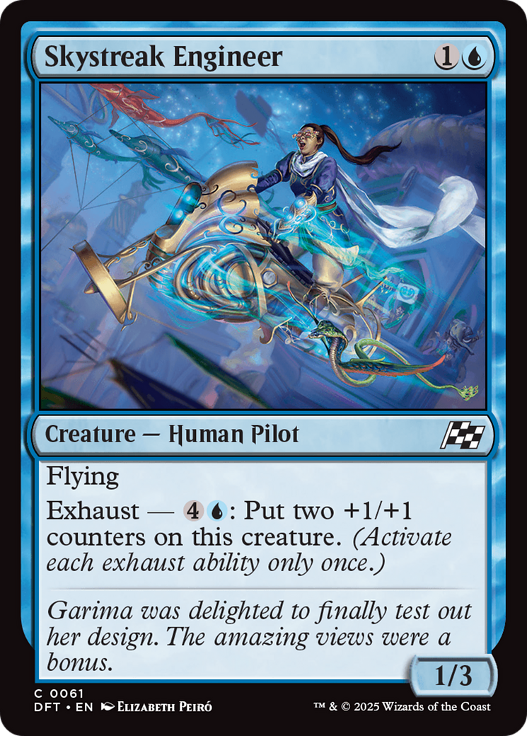 Skystreak Engineer (DFT-061) - [Aetherdrift] Foil
