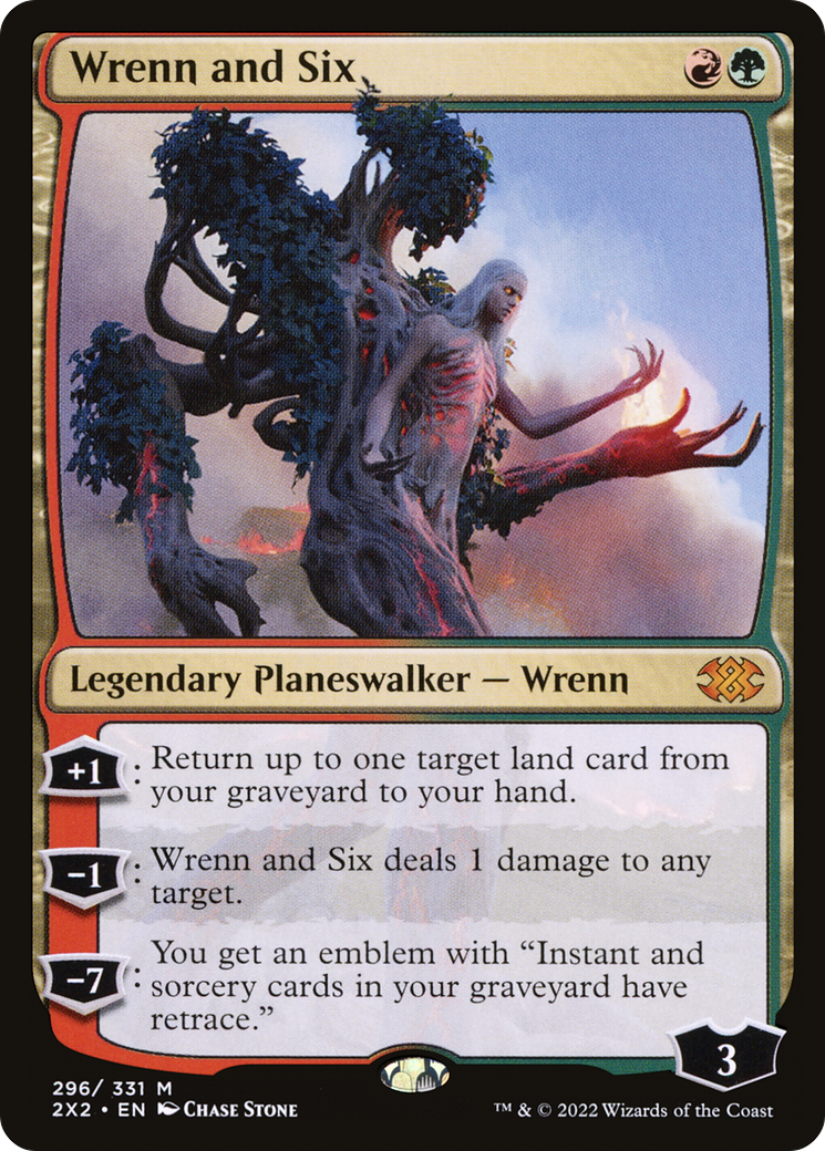 Wrenn and Six (2X2-296) - [Double Masters 2022] Foil