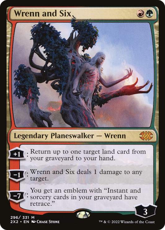 Wrenn and Six (2X2-296) - [Double Masters 2022] Foil