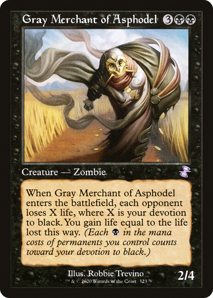 Gray Merchant of Asphodel (TSR-323) - [Time Spiral Remastered] Foil