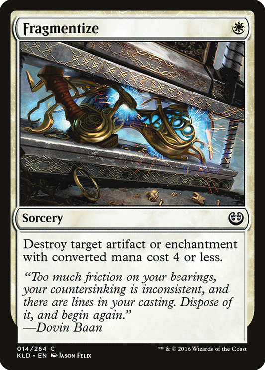 Fragmentize (KLD-014) - [Kaladesh] Foil
