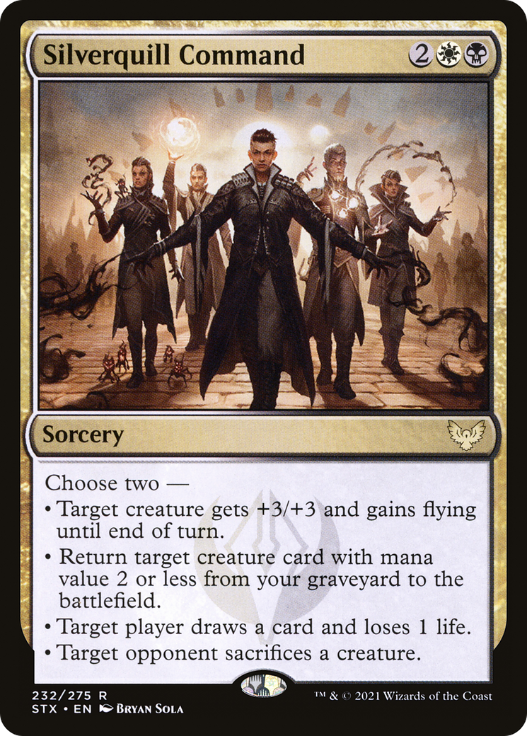 Silverquill Command (STX-232) - [Strixhaven: School of Mages] Foil