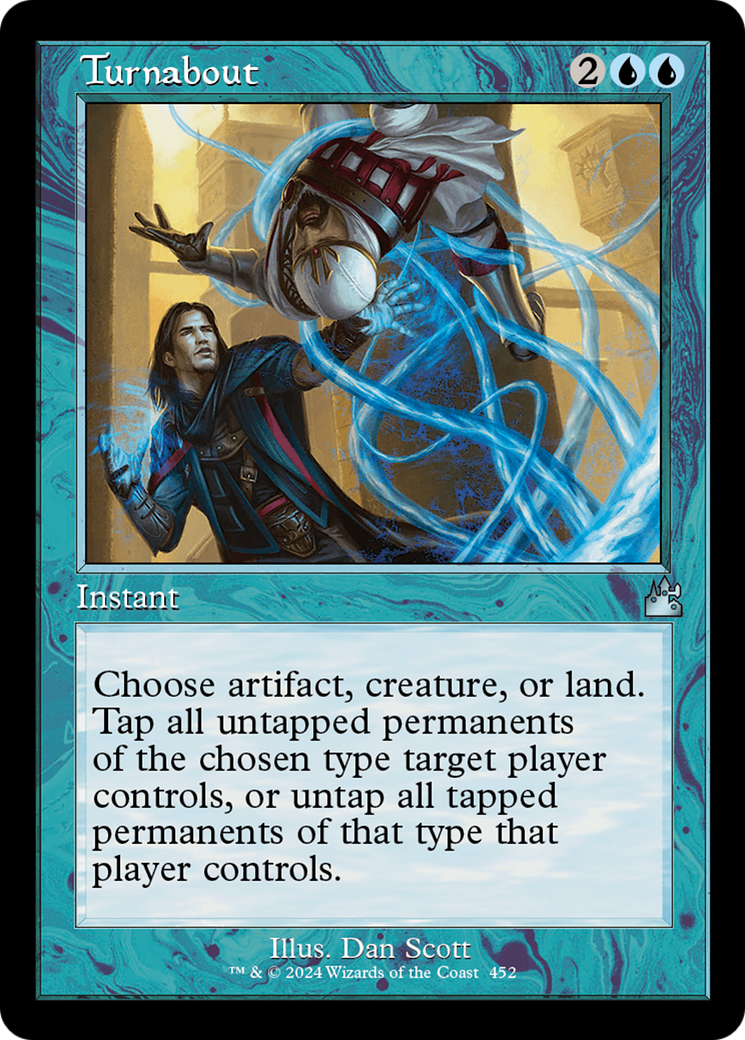 Turnabout (RVR-452) - [Ravnica Remastered] Foil