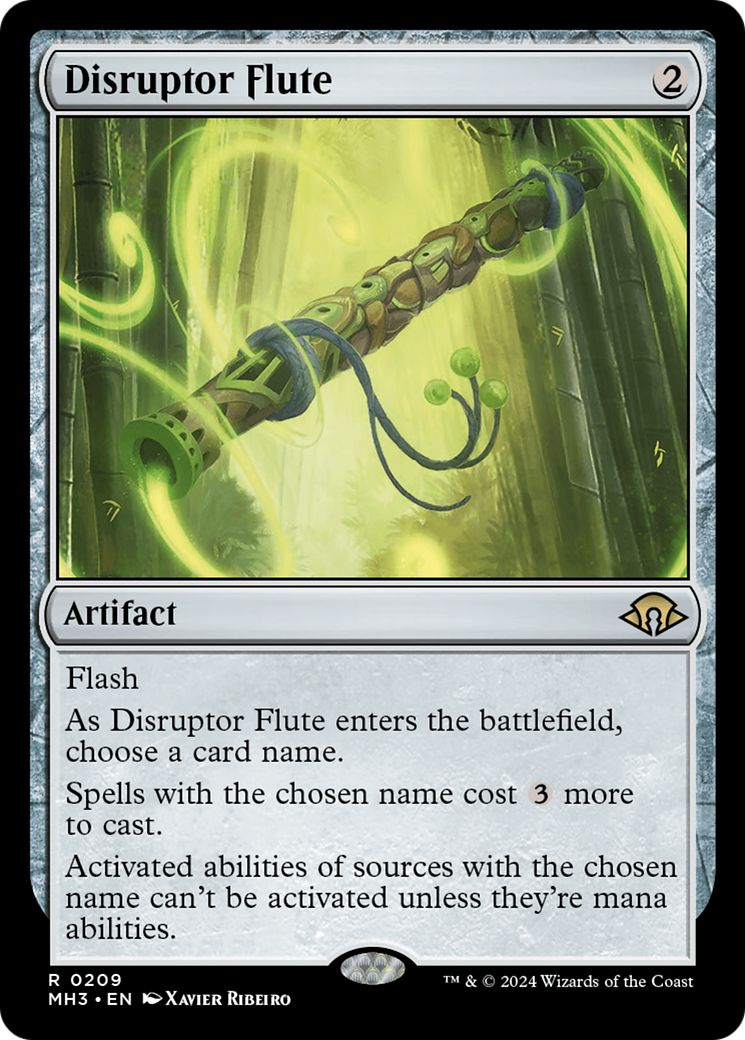 Flûte perturbatrice (MH3-209) - [Modern Horizons 3] Feuille 