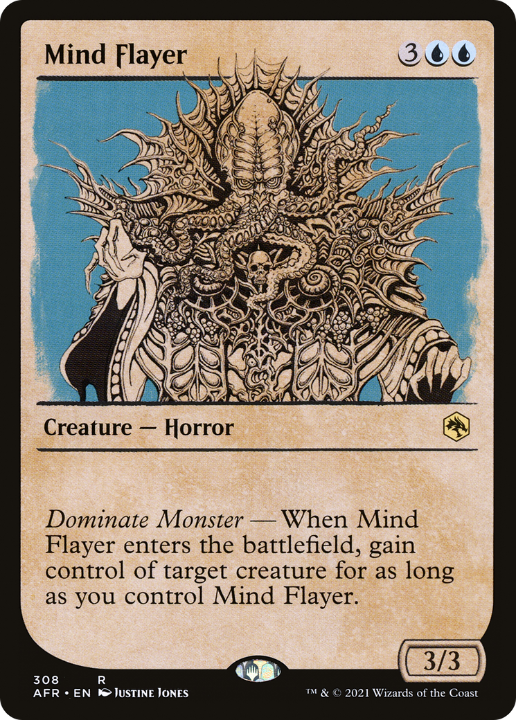 Mind Flayer (AFR-308) - [Adventures in the Forgotten Realms]: (Showcase) Foil