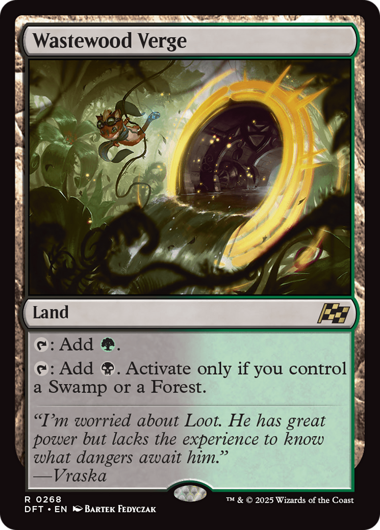 Wastewood Verge (DFT-268) - [Aetherdrift] Foil