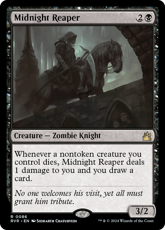 Midnight Reaper (RVR-086) - [Ravnica Remastered]