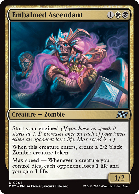 Embalmed Ascendant (DFT-201) - [Aetherdrift] Foil