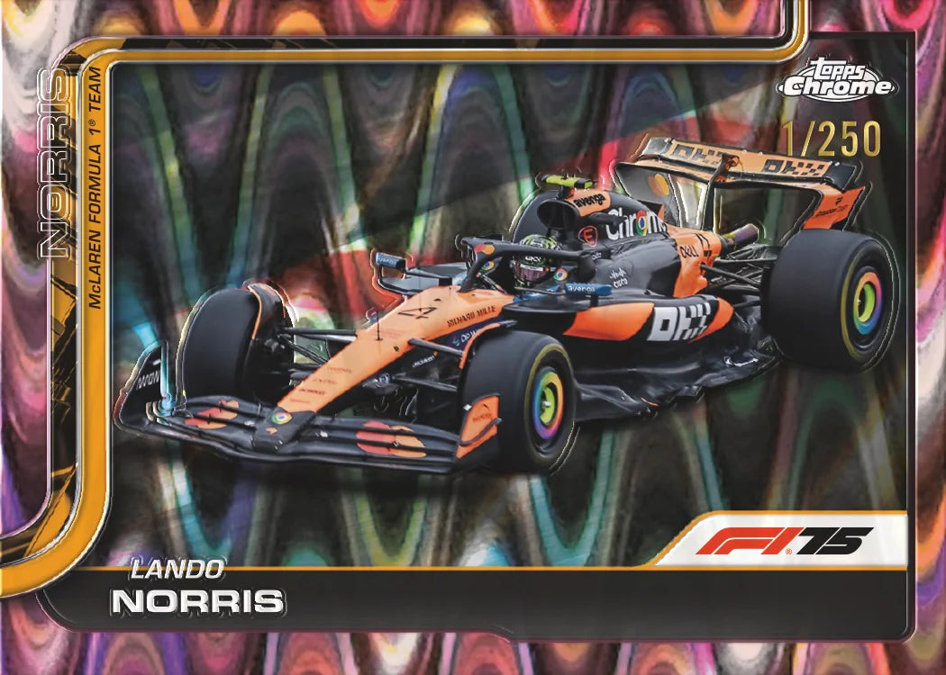 2025 Topps Formula 1 Chrome Racing Value Box
