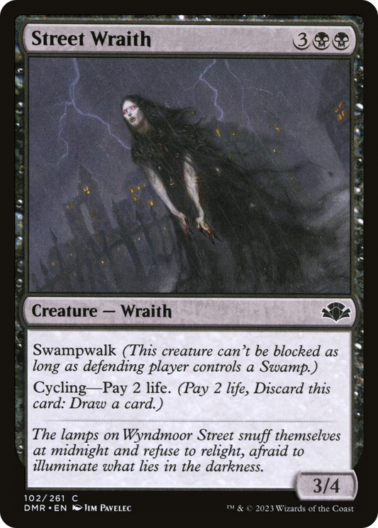 Street Wraith (DMR-102) - [Dominaria Remastered] Foil