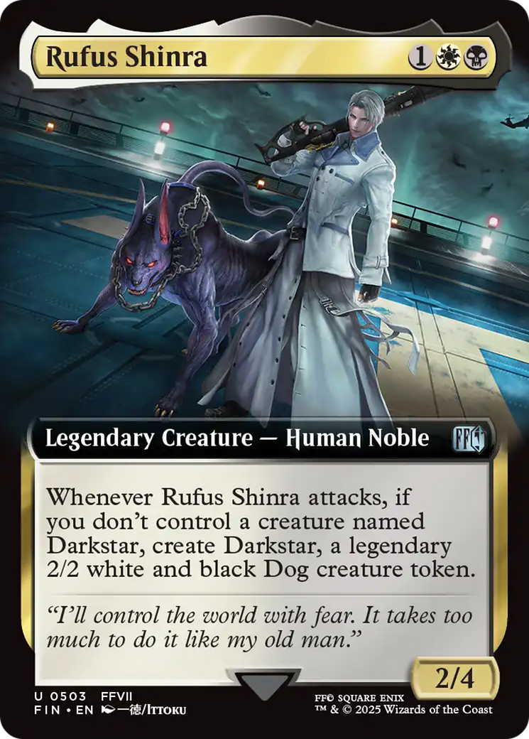 Rufus Shinra (FIN-503) - [FINAL FANTASY]: (Extended Art) Foil