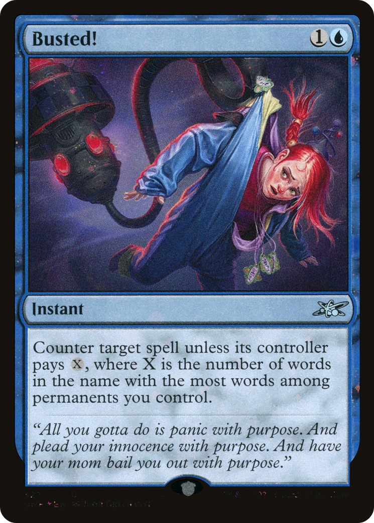 Busted! (UNF-327) - [Unfinity] Foil
