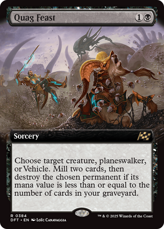 Quag Feast (Extended Art) (DFT-384) - [Aetherdrift]
